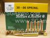 400 Round Case - 30-06 Springfield 180 Grain FMJ Ammo By Sellier Bellot - SB3006A